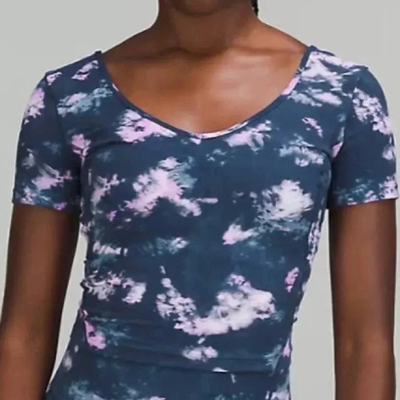Lululemon Align Tie Dye Tee - Picture 2 of 4